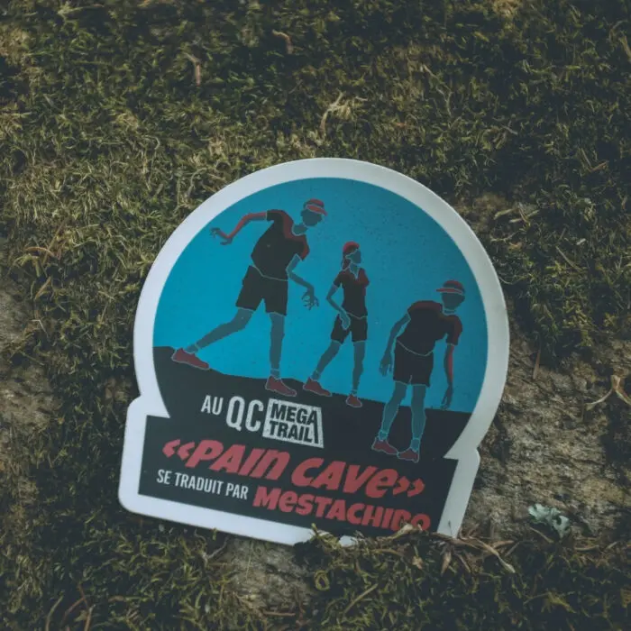 “ Pain cave” sticker